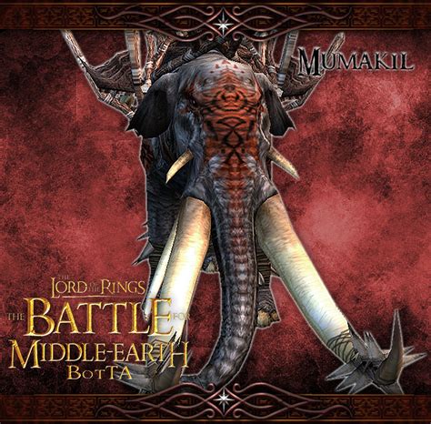 Mumakil Image Battles Of The Third Age Mod For Battle For Middle