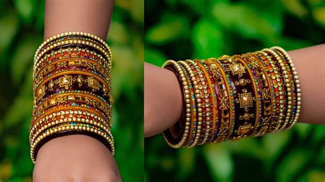 Make An Awesome New Bridal Bangle Set Old Bangle Reuse New Look