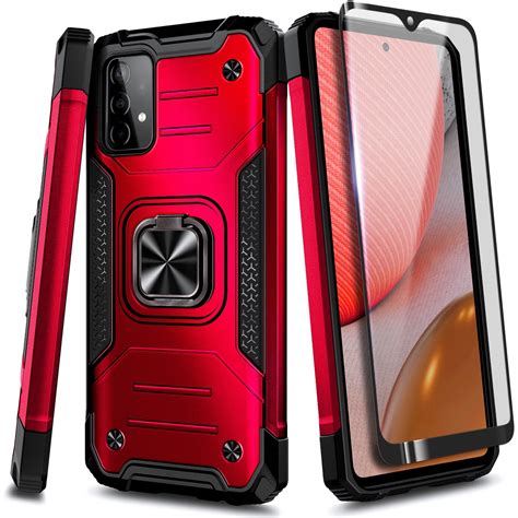 Nagebee Case For Samsung Galaxy A G With Tempered Glass Screen