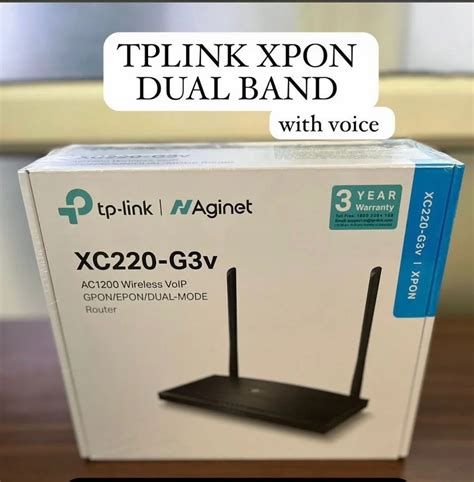 Tp Link Ac Wireless Voip Xpon Router Xc G V At Tp