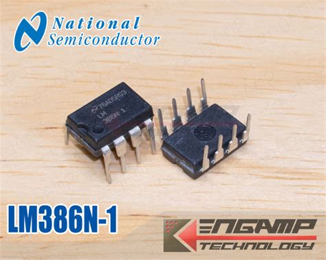 1ตัว Ic Lm386n 1 Lm386 National Low Voltage Audio Power Amplifier