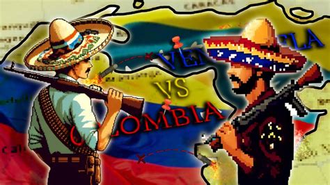 Como sería una guerra entre Colombia y Venezuela en WorldBox YouTube