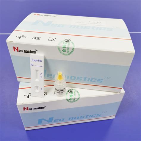 Infectious Disease Syphilis One Step Tp Anti Syphilis Blood Test Strip