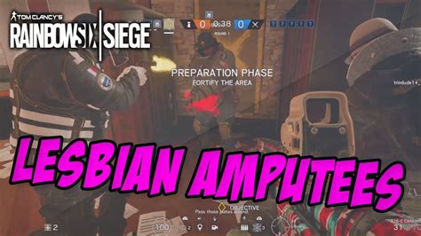 Rainbow Six Siege Funny Moments On Ps4 Ranked Lesbian Amputees Youtube