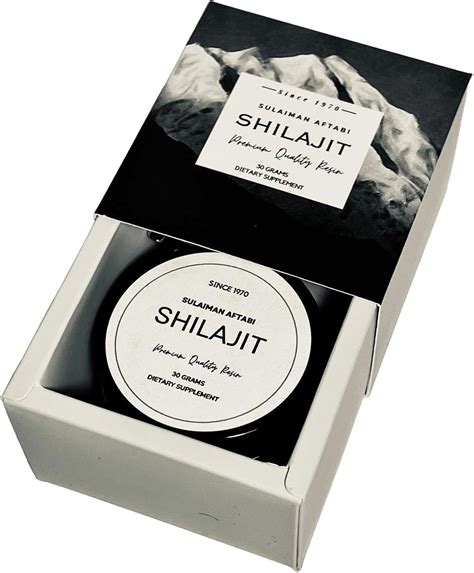 Resina Shilajit Org Nica Pura Del Himalaya Secada Al Sol Onzas