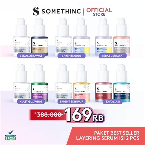 Jual Somethinc Pcs Paket Best Seller Layering Serum Shopee Indonesia