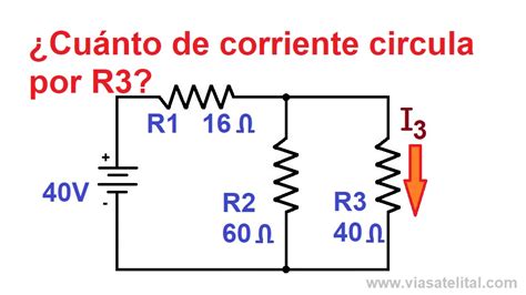 Como Encontrar Voltaje Y Corriente En Un Circuito Mixto Utilizando La Ley De Ohm