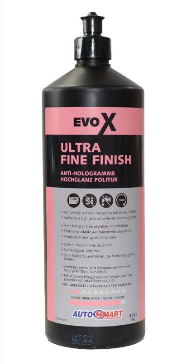 Evo X Ultra Fine Finish Anti Hologramm Hochglanz Politur Liter