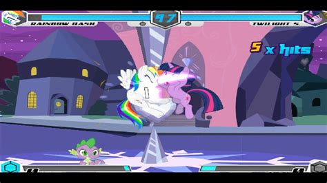 Mlp Fighting Is Magic Rainbow Dash Story Mode Youtube