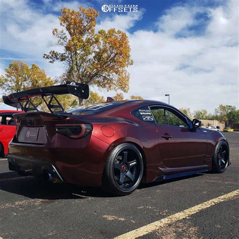 2015 Scion FR S Wheel Offset Flush Coilovers 1322359 Custom Offsets