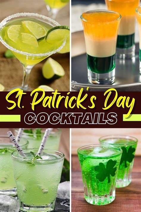 25 Easy St Patrick S Day Cocktails That Will Make You Feel Lucky