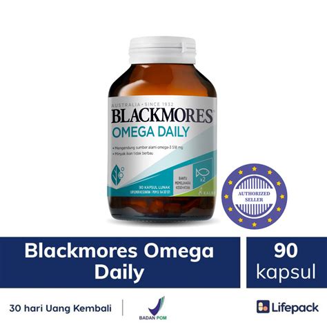 Blackmores Omega Daily Kapsul Suplemen Kesehatan Jantung