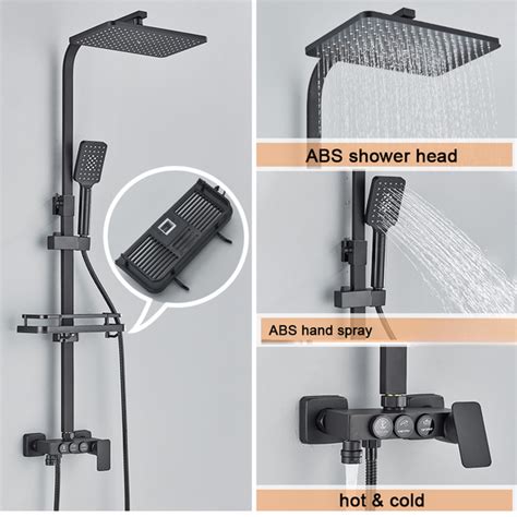 Jual Faucet Set Shower Mandi Way Hand Spray Hot And Cold