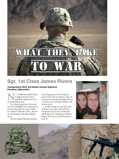 December Issue Article The United States Army