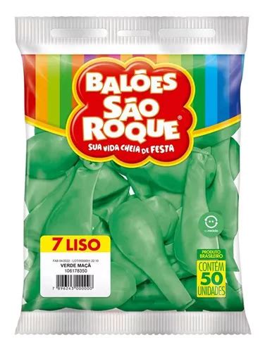 Bexiga Bal O N Verde Ma S O Roque Pacote Unidades