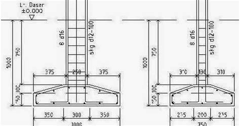 Detail Gambar Detail Pondasi Telapak Koleksi Nomer 7