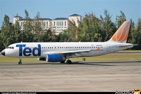 N406UA TED Airbus A320 232 AviacionCR Net