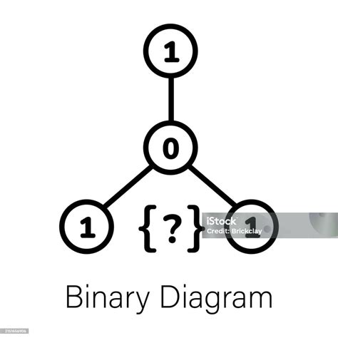 Binary Diagram Stock Illustration Download Image Now Binary Code