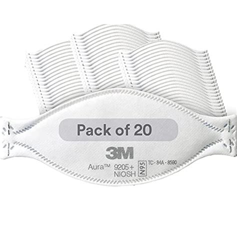 M Aura Particulate Respirator N Pack Of Disposable