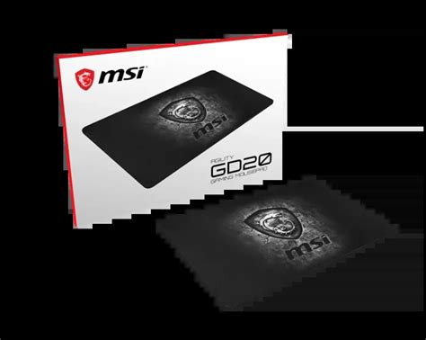 MSI AGILITY GD20 Gaming Mouse Pad | Technology Valley
