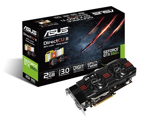 Asus Releases The Geforce® Gtx 660 Ti Directcu Ii Top Asus