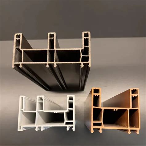 Plastic Extrusions Profile For Sliding And Casement UPVC Windows PVC