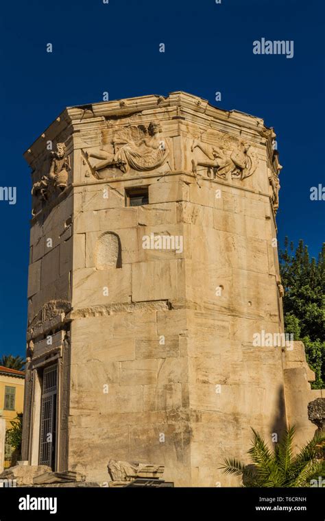 Tower Of The Winds Or The Horologion Of Andronikos Kyrrhestes At The