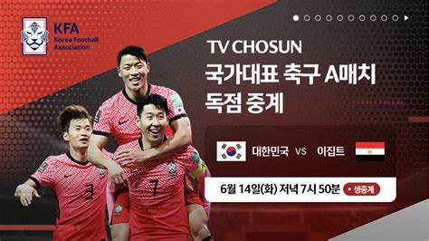 대한민국 축구 대표팀 평가전 중계 사이트 경기 일정 하이라이트 바로가기