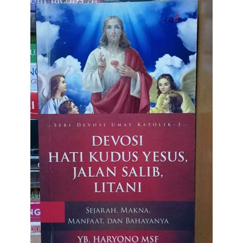 Jual Buku Kristen Katolik Devosi Hati Kudus Yesus Jalan Salib Litani