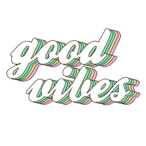 Good Vibes Sticker Sticker Mania