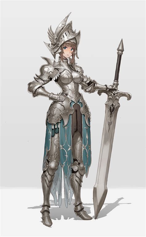 Lady Knight By Nrcgray On Deviantart