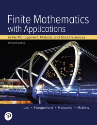 Finite Mathematics with Applications In the Management, Natural, and ...