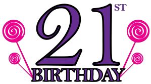 21st Birthday Clipart - ClipArt Best