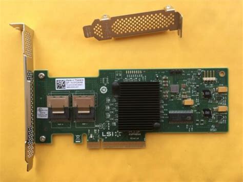 Lsi Sas I Port Gb S Pcie Hba Raid Sata Controller Card Ebay