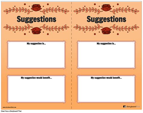 Modulo Suggerimenti Storyboard By It Examples