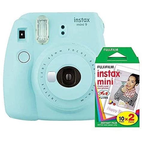 Fujifilm Instax Mini C Mera Instant Nea Azul Gelo Pacote Duplo