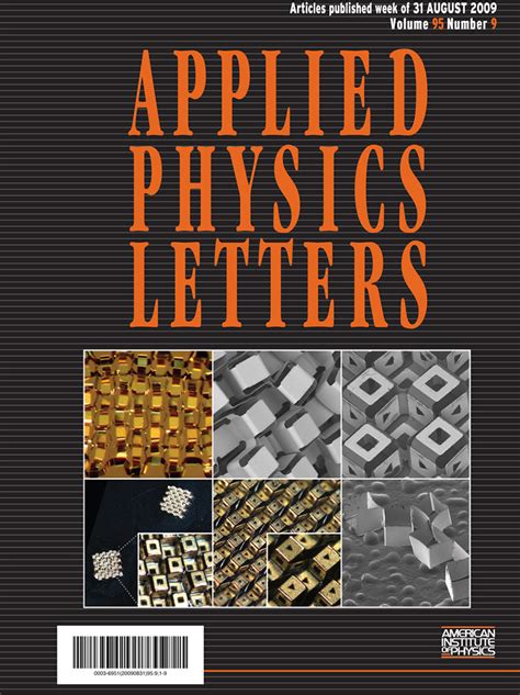 Applied Physics Letters Gracias Laboratory