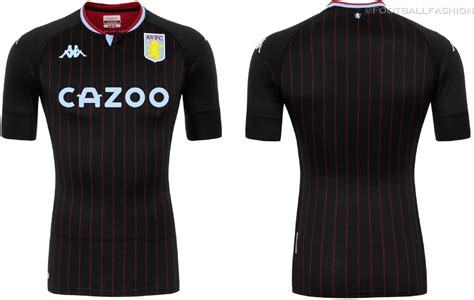 Aston Villa 2020/21 Kappa Away Jersey - FOOTBALL FASHION