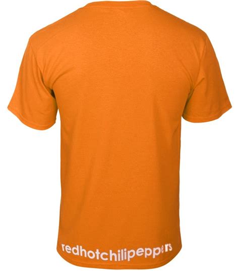 koszulka RED HOT CHILI PEPPERS pomarańczowa sklep RockMetalShop pl