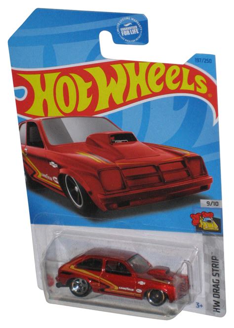 Hot Wheels HW Drag Strip 9 10 2021 Red 76 Chevy Chevette Toy Car 197 250 Walmart