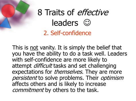 Ppt 8 Traits Of Effective Leaders Powerpoint Presentation Free