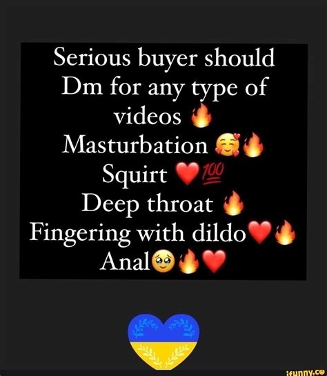 Serious Buyer Should Dm For Any Type Of Videos Masturbation Squirt