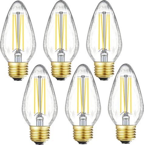 Xininsun Dimmable E Led Bulb W Equal Watt Vintage Led Edison Bulb