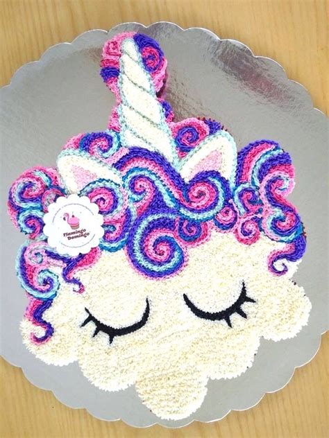 Unicorn Pull Apart Cupcake Cake Template