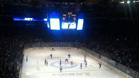 Kreider Goal Celebration - Rangers Goal Song - Marty Chant - YouTube