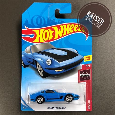 Hot Wheels Nissan Fairlady Z Blue Blister Crack Shopee Malaysia