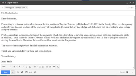 How Write A Formal Email In English Printable Templates Free