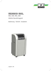 Remko Rkl Handb Cher Manualslib