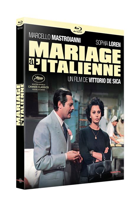 Test Blu Ray Mariage à Litalienne Critique Film