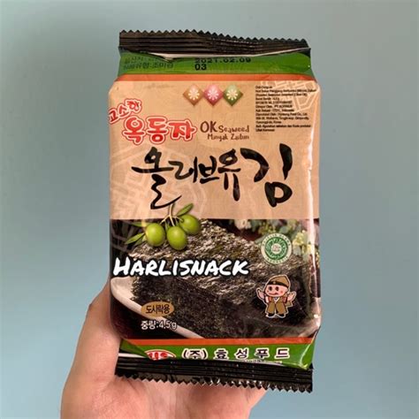 Jual Ock Dong Ja SEAWEED SHEETS Ock Dong Ja Sheets Halal Makanan